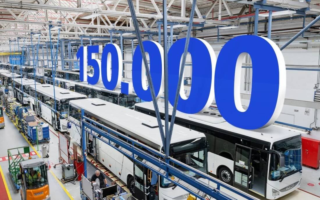 IVECO Bus elebrates 150,000 Buses Manufactured in Vysoké Mýto