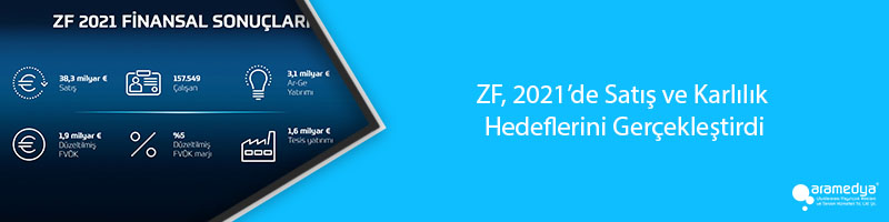 ZF, 2021’de Satış ve Karlılık Hedeflerini Gerçekleştirdi