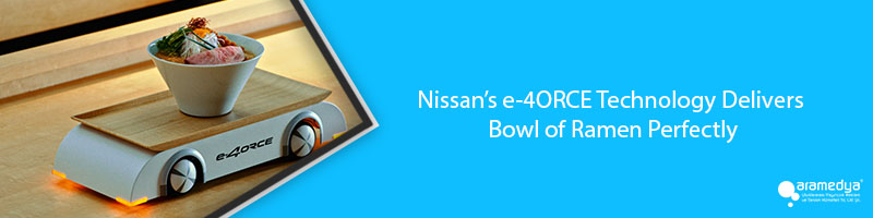 Nissan’s e-4ORCE Technology Delivers Bowl of Ramen Perfectly