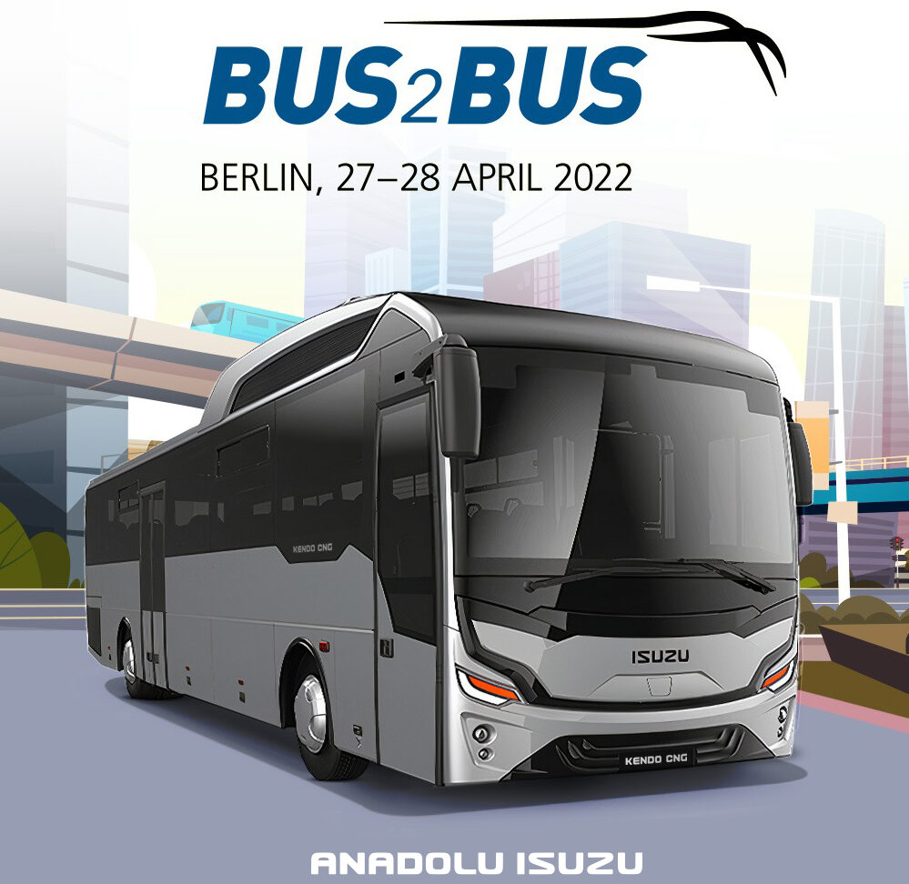 Anadolu Isuzu Berlin Bus2Bus 2022 Fuarına Katılıyor