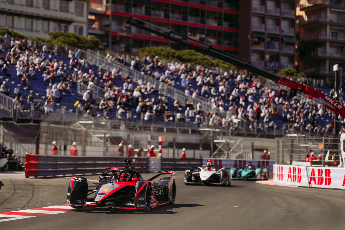 Nissan e.dams Formula E-team Back Racing in Iconic Monaco