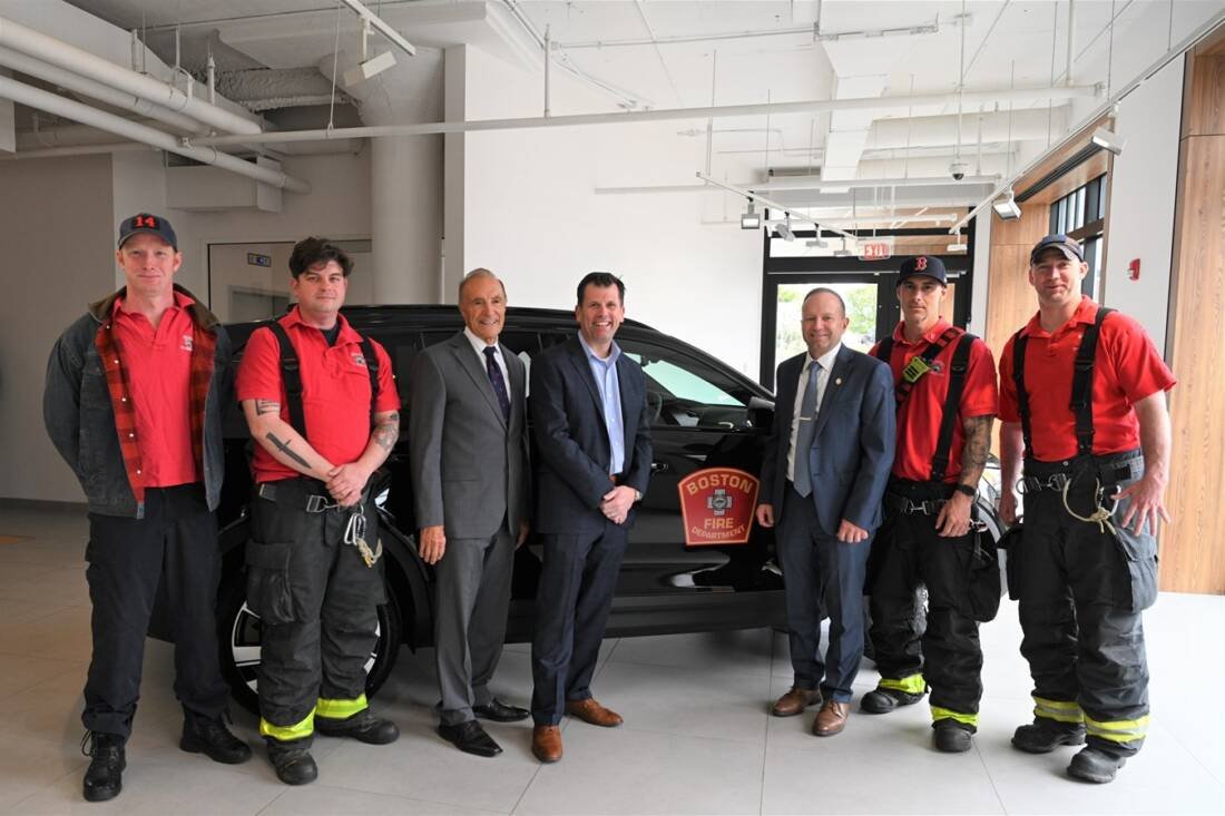 Volvo Car USA Provides Boston Fire Department with XC40 Recharge EV to Advance Emergency