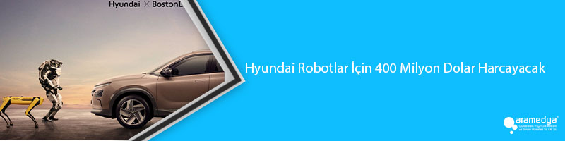 Hyundai Robotlar İçin 400 Milyon Dolar Harcayacak