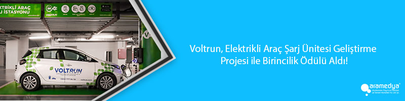 Voltrun, Elektrikli Araç Şarj Ünitesi Geliştirme Projesi ile Birincilik Ödülü Aldı!