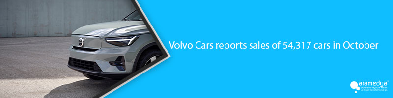Volvo Cars reports sales of 54,317 cars in October