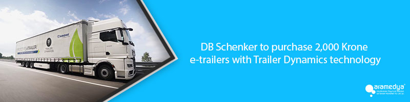 DB Schenker to purchase 2,000 Krone e-trailers with Trailer Dynamics technology