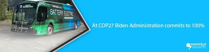 At COP27 Biden Administration commits to 100% 