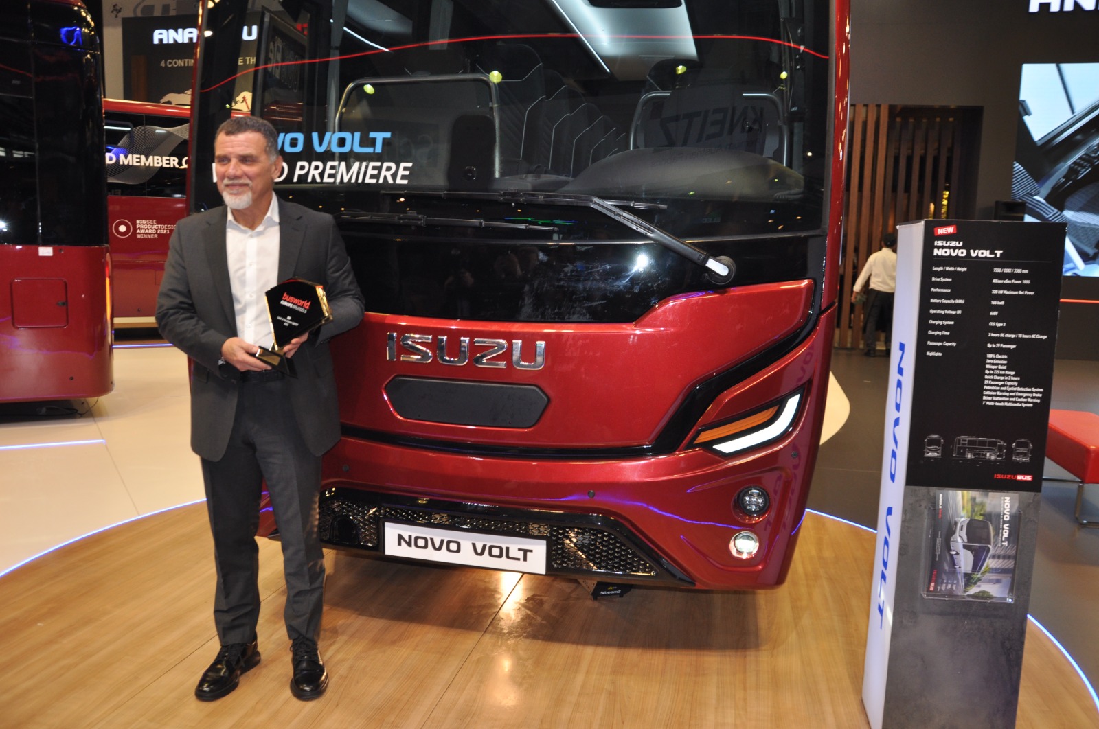 Anadolu Isuzu, Busworld Europe Fuarı'na elektrikli araçları ile katıldı
